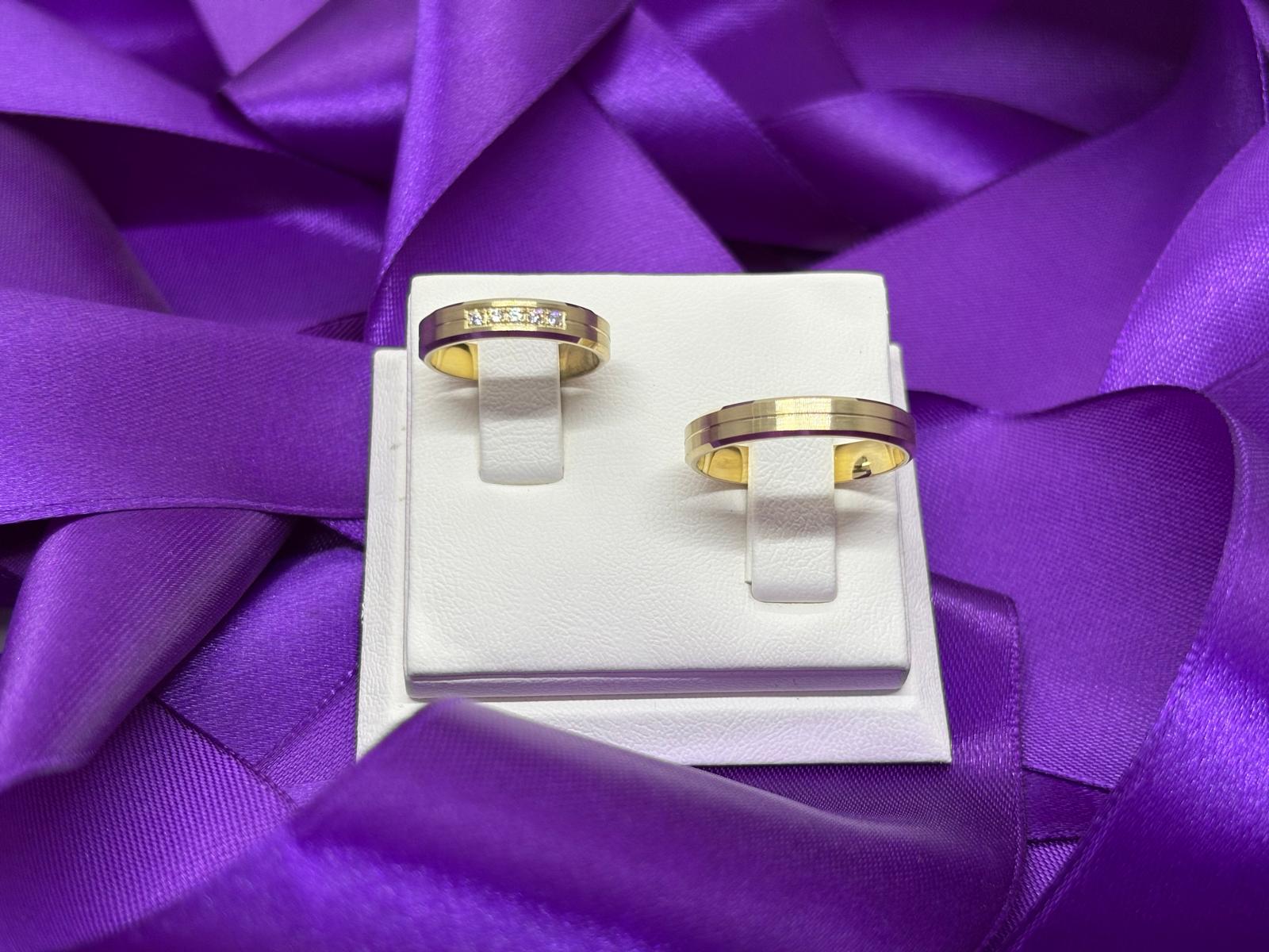 Verighete din aur de 14k Galben SS 1168