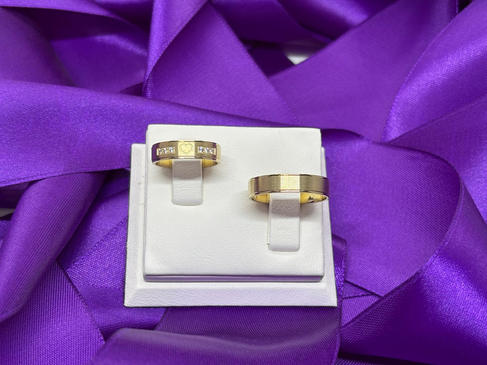 Verighete din aur de 14k Galben SS 1172