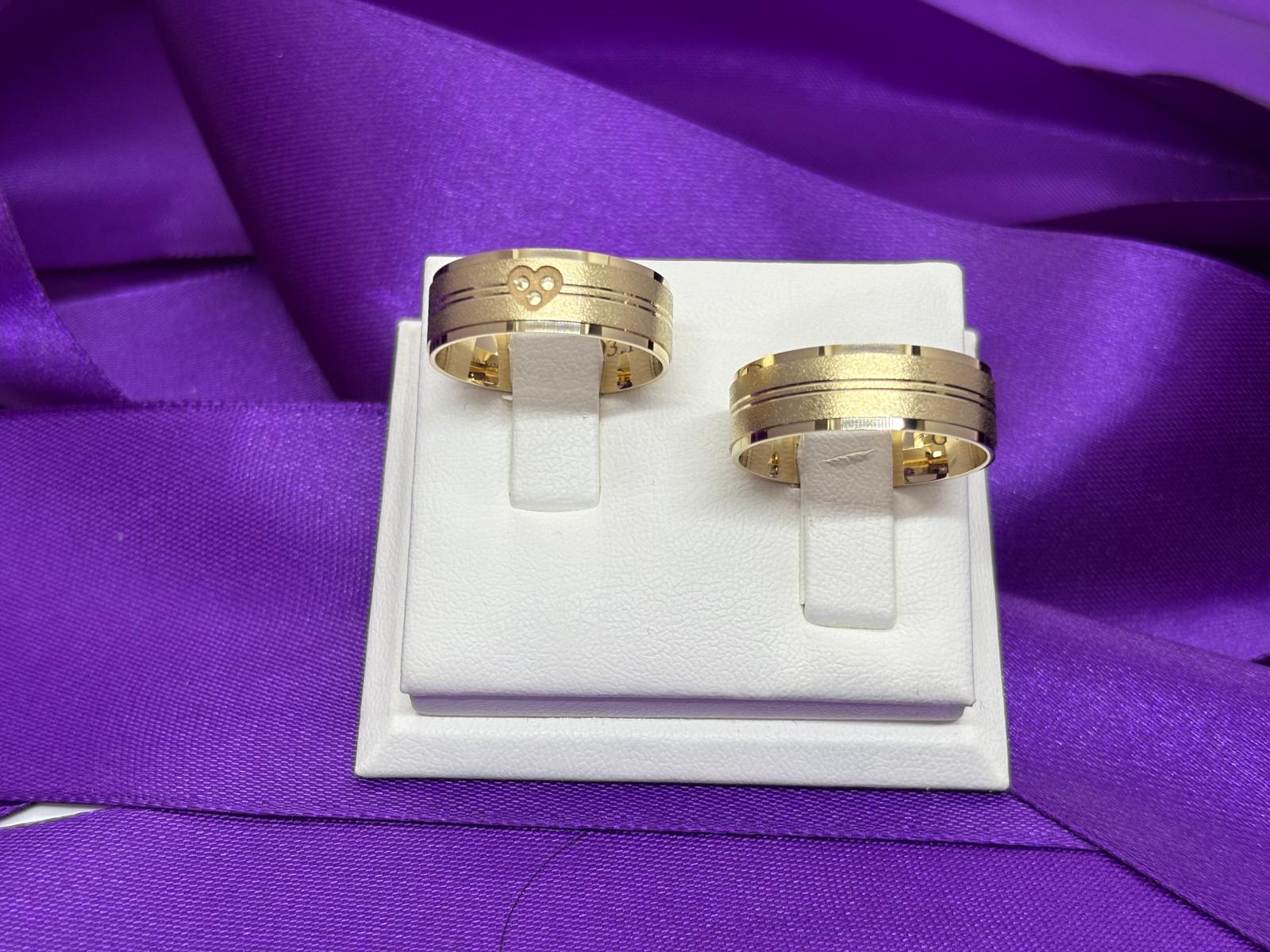 Verighete din aur de 14k SS 1115