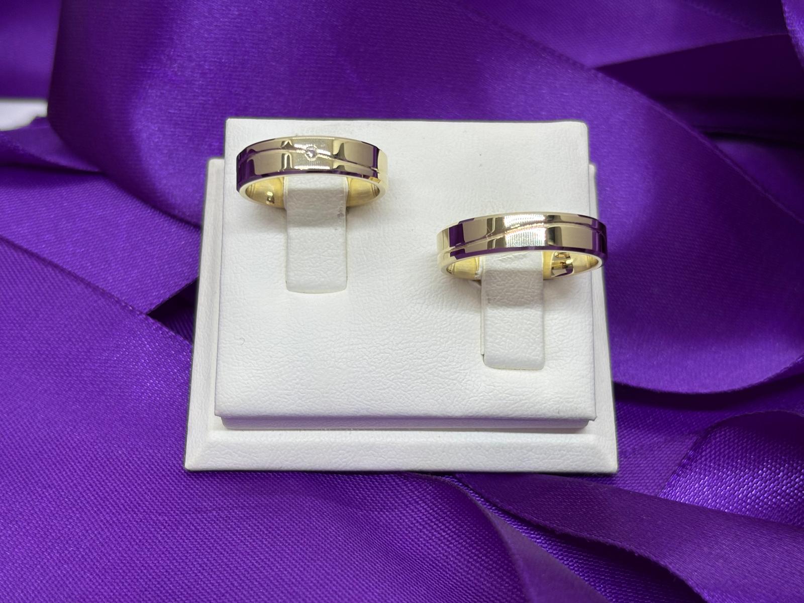 Verighete din aur de 14k SS 1120