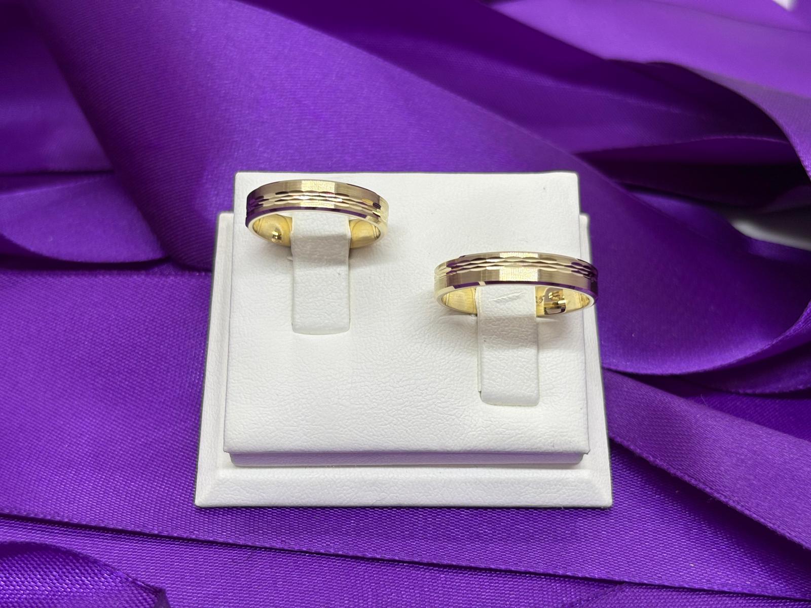 Verighete din aur de 14k SS 1131