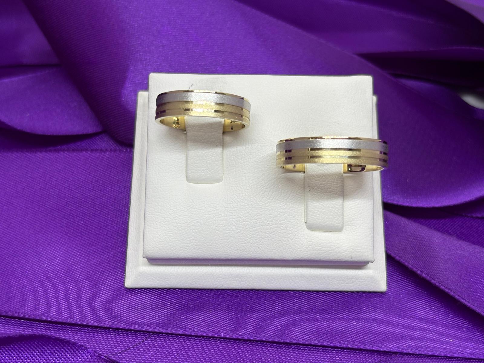 Verighete din aur de 14k SS 1133