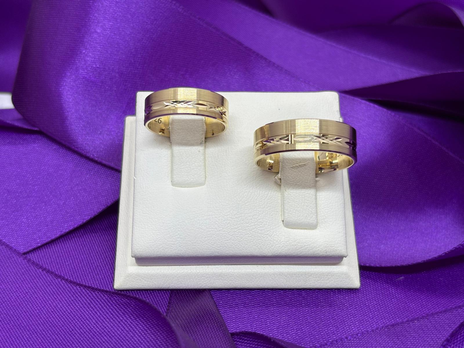 Verighete din aur de 14k SS 1135