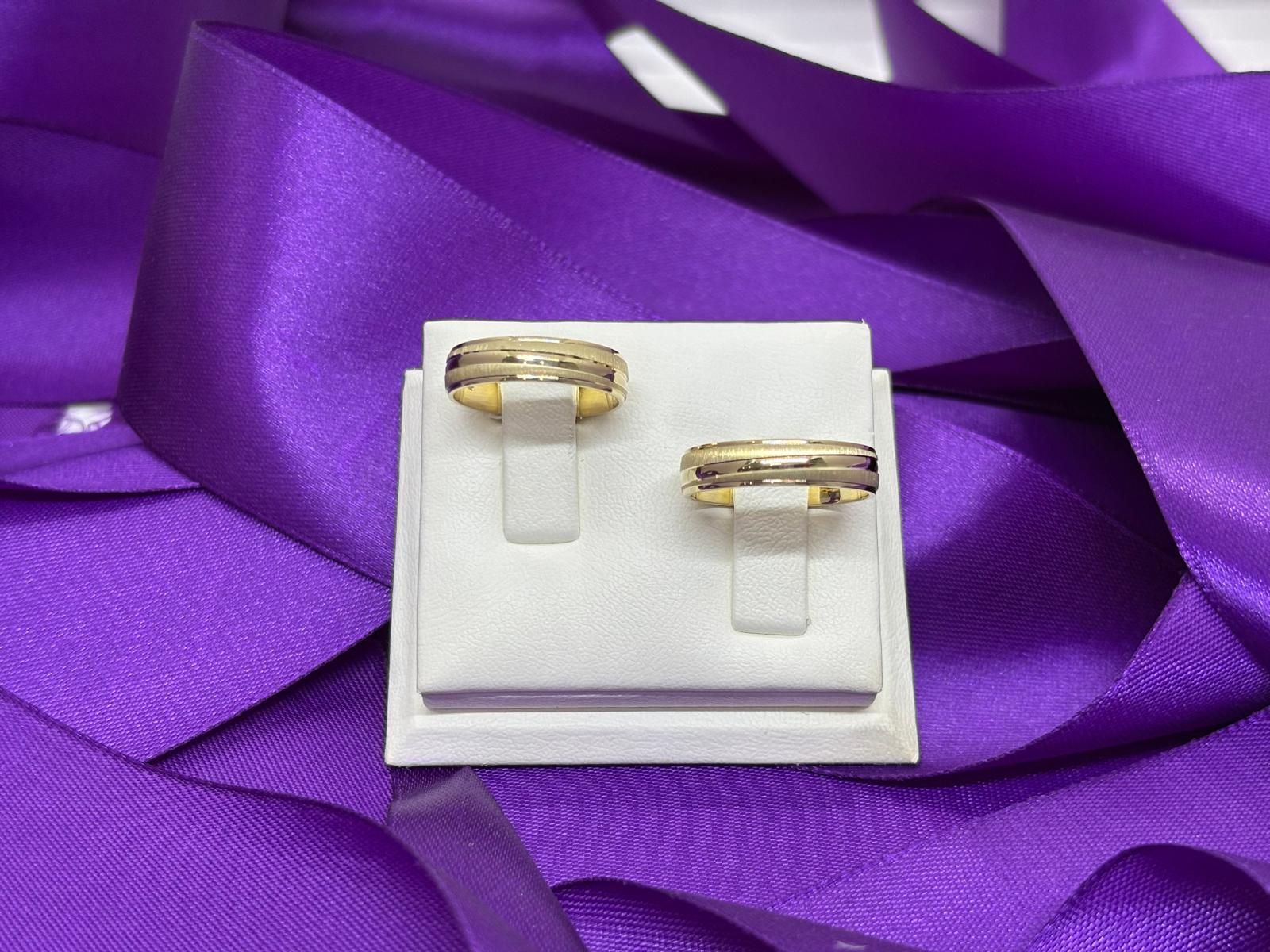 Verighete din aur de 14k SS 1137