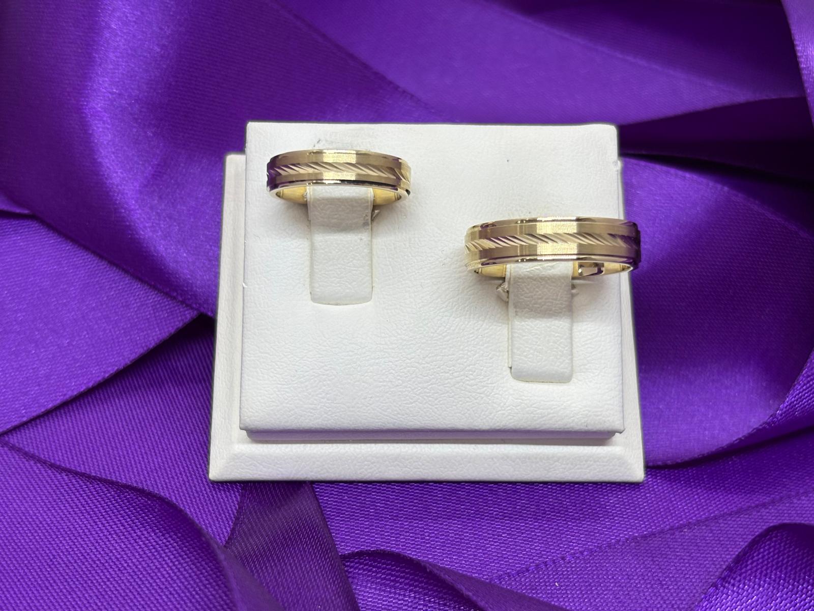 Verighete din aur de 14k SS 1143
